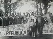 Celebración del 25 aniversario de la República Española 