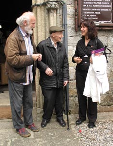 Séan Edwards, Bob Doyle and Lidia Bocanegra, Saint Mary's Church, Inistioge (28/06/2008)