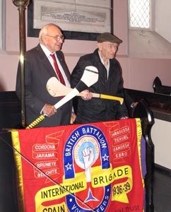 Jack Jones (left) and Bob Doyle brigadiers, Saint Mary's Church, Inistioge (28/06/2008)